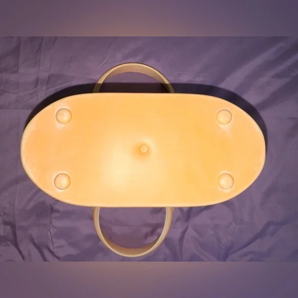 Salvatore Ferragamo Gancini Rubber Bucket Bag – Peach Pastel – Made in Italy - Picture 6 of 16